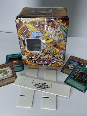 Yu-Gi-Oh! 5D's Power Tool Dragon Metal Tin Box 2009